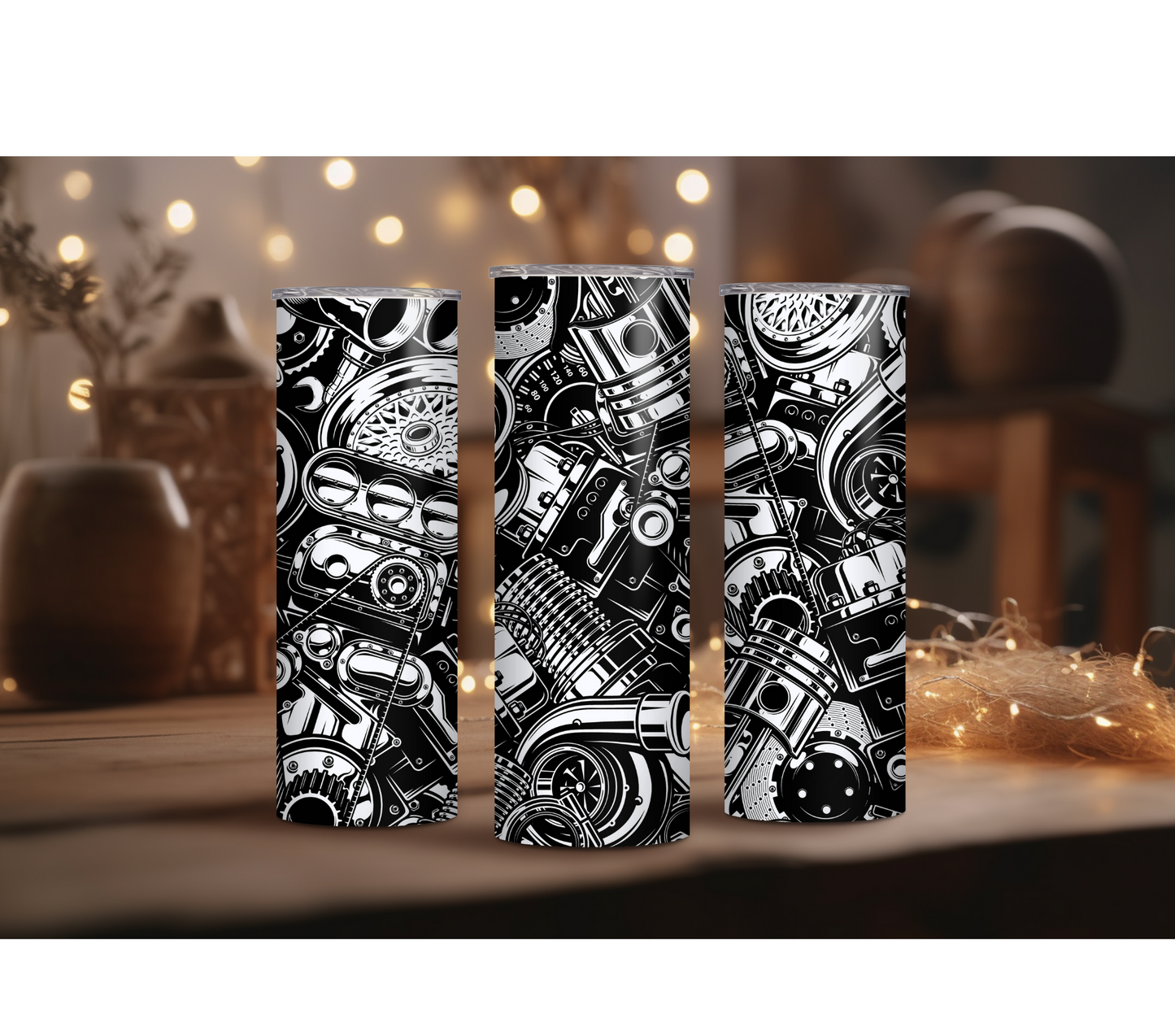 Car Parts Sublimation Tumbler Print