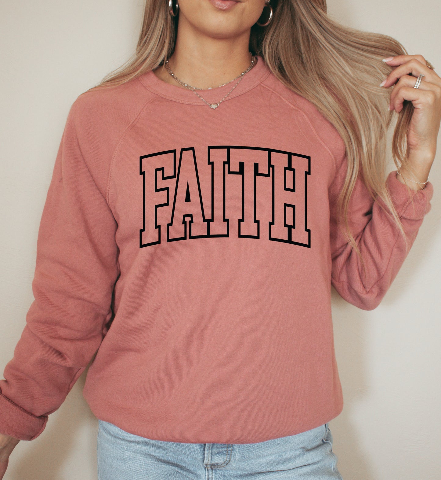 Faith Screen Print Transfer