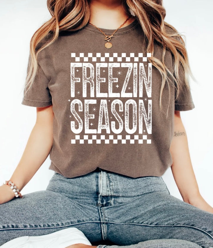 Freezin Season Screen Print Transfer