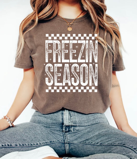 Freezin Season Screen Print Transfer