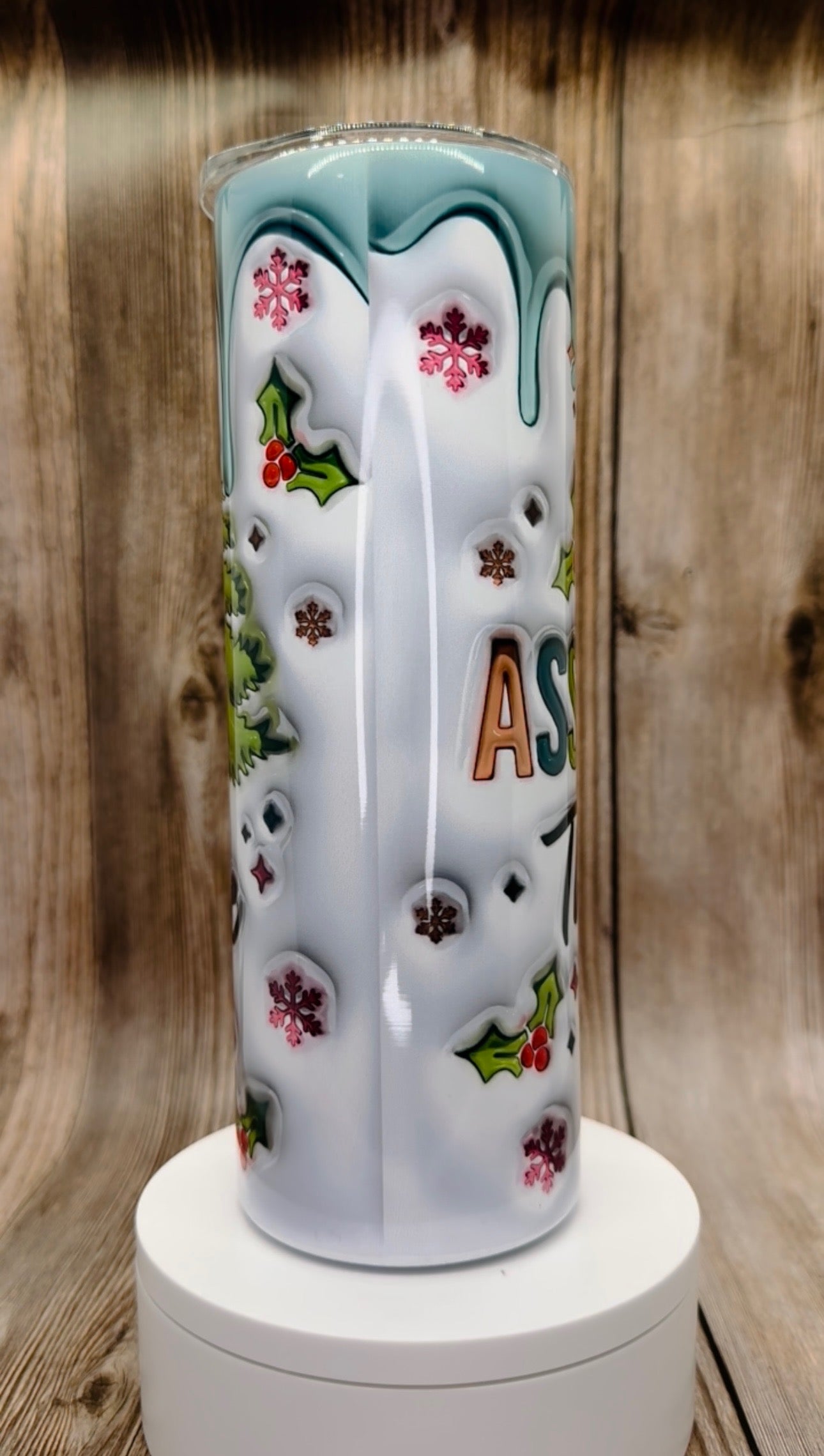 3D Jolliest Bunch of A**holes This Side of The Nuthouse 20oz Skinny Tumbler