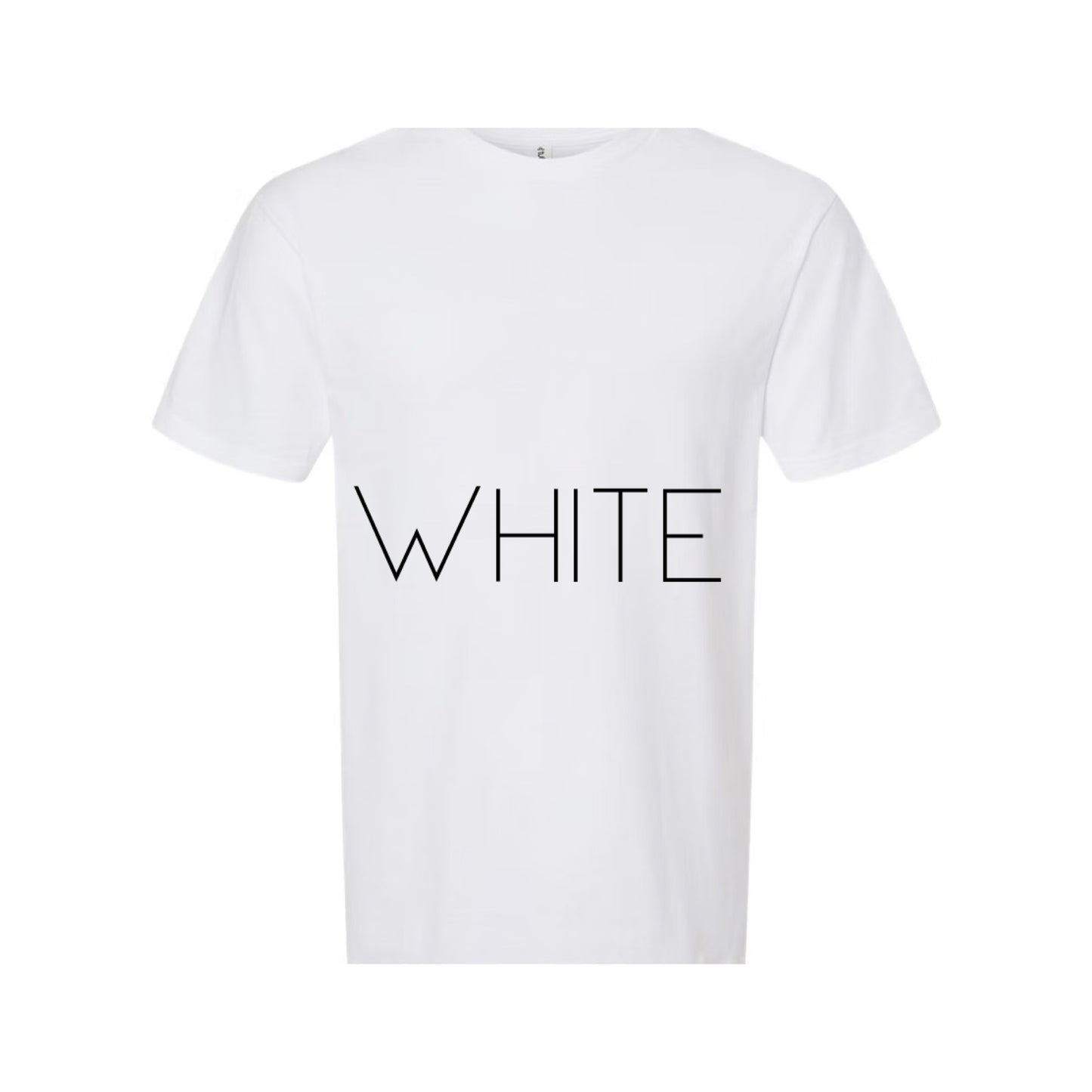 Build a Tee! Plain Shirts!