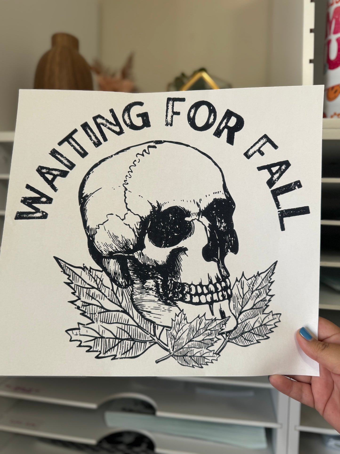 Pick your Print for Build a Tee: FALL + HALLOWEEN