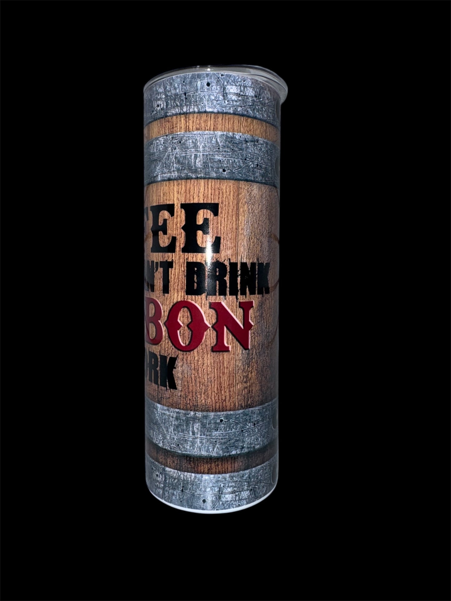 Coffee + Bourbon 20oz Skinny Tumbler