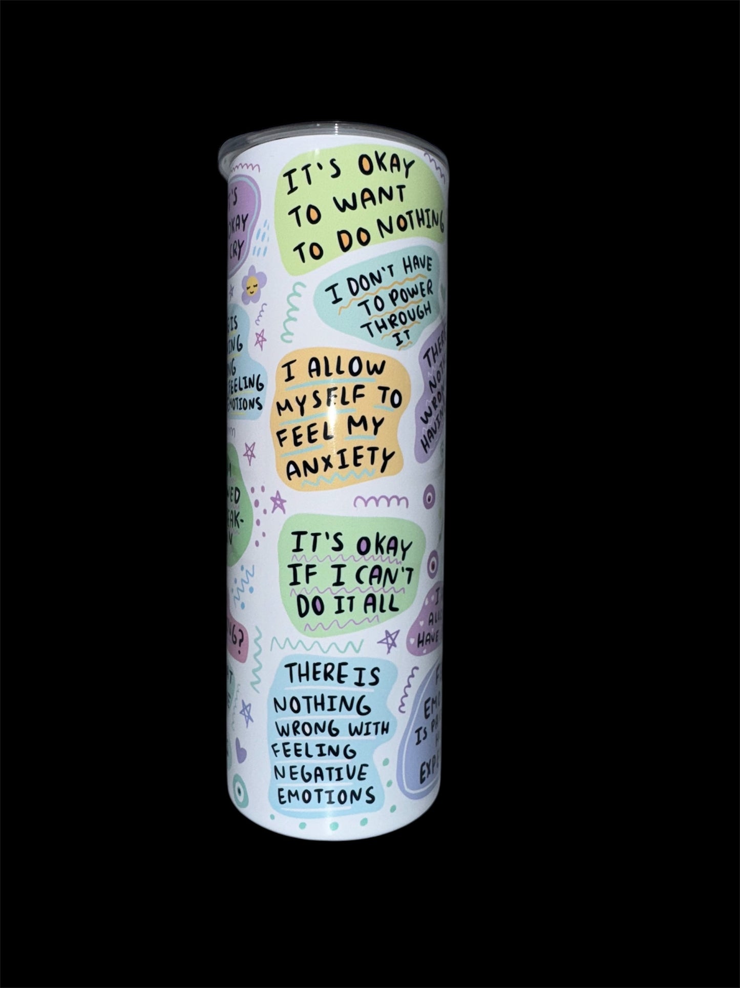My Mental Breakdown Cup 20oz Skinny Tumbler