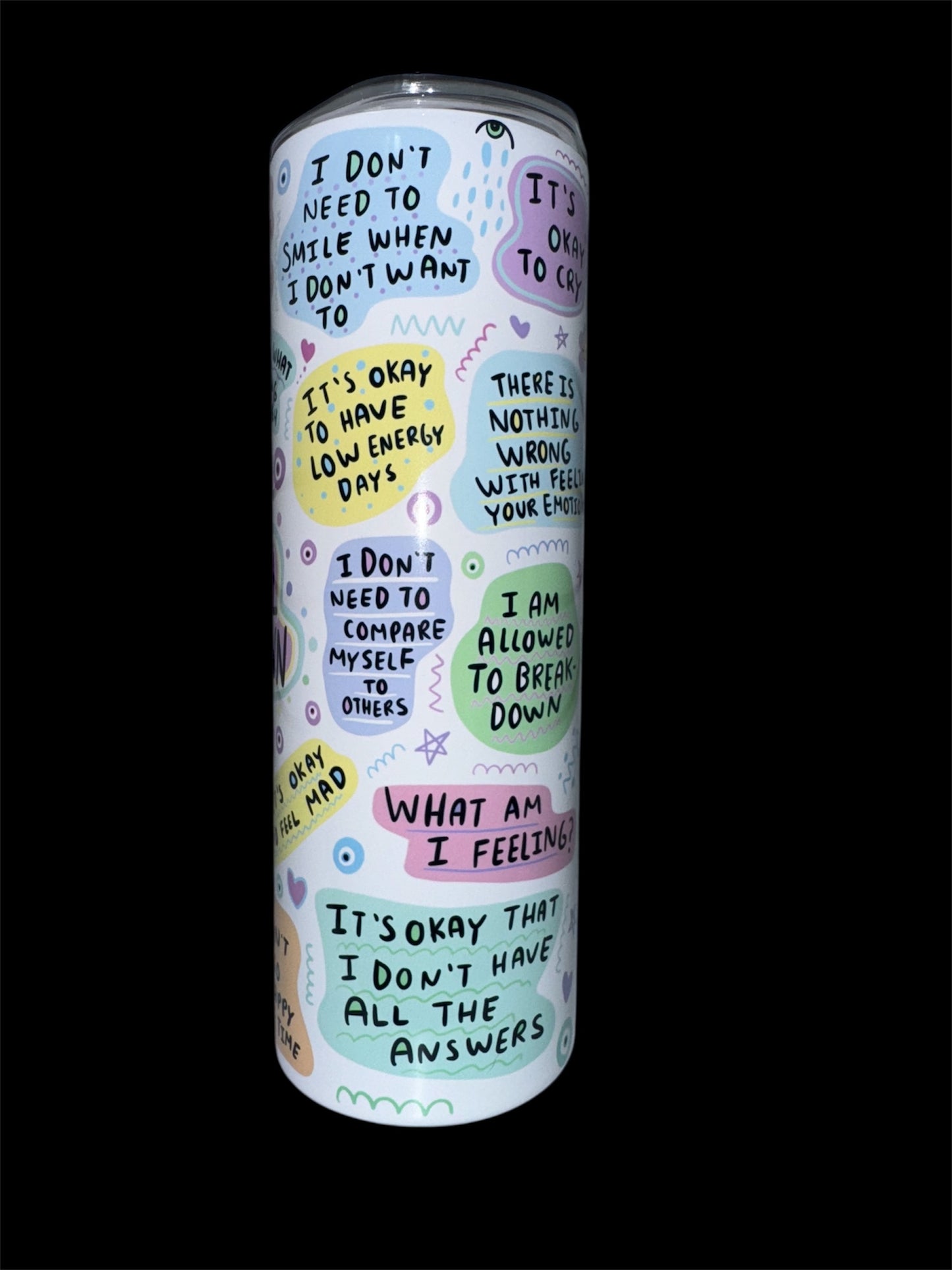 My Mental Breakdown Cup 20oz Skinny Tumbler