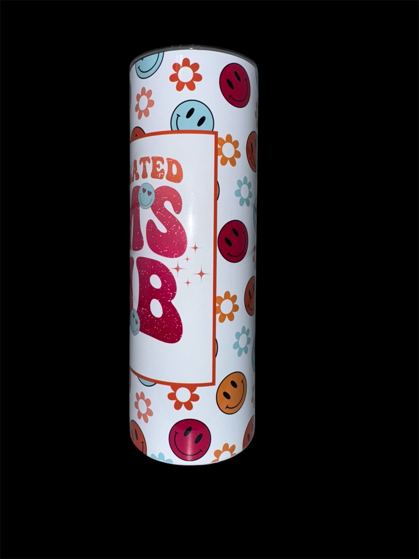 Overstimulated Moms Club 20oz Skinny Tumbler