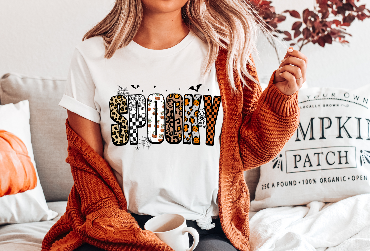 Spooky - White T-Shirt