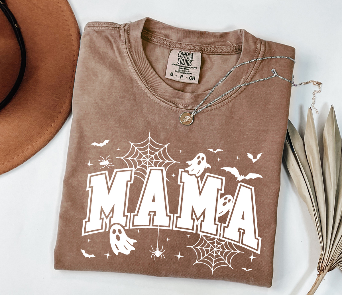 Mama w/ Ghosts - Espresso T-Shirt