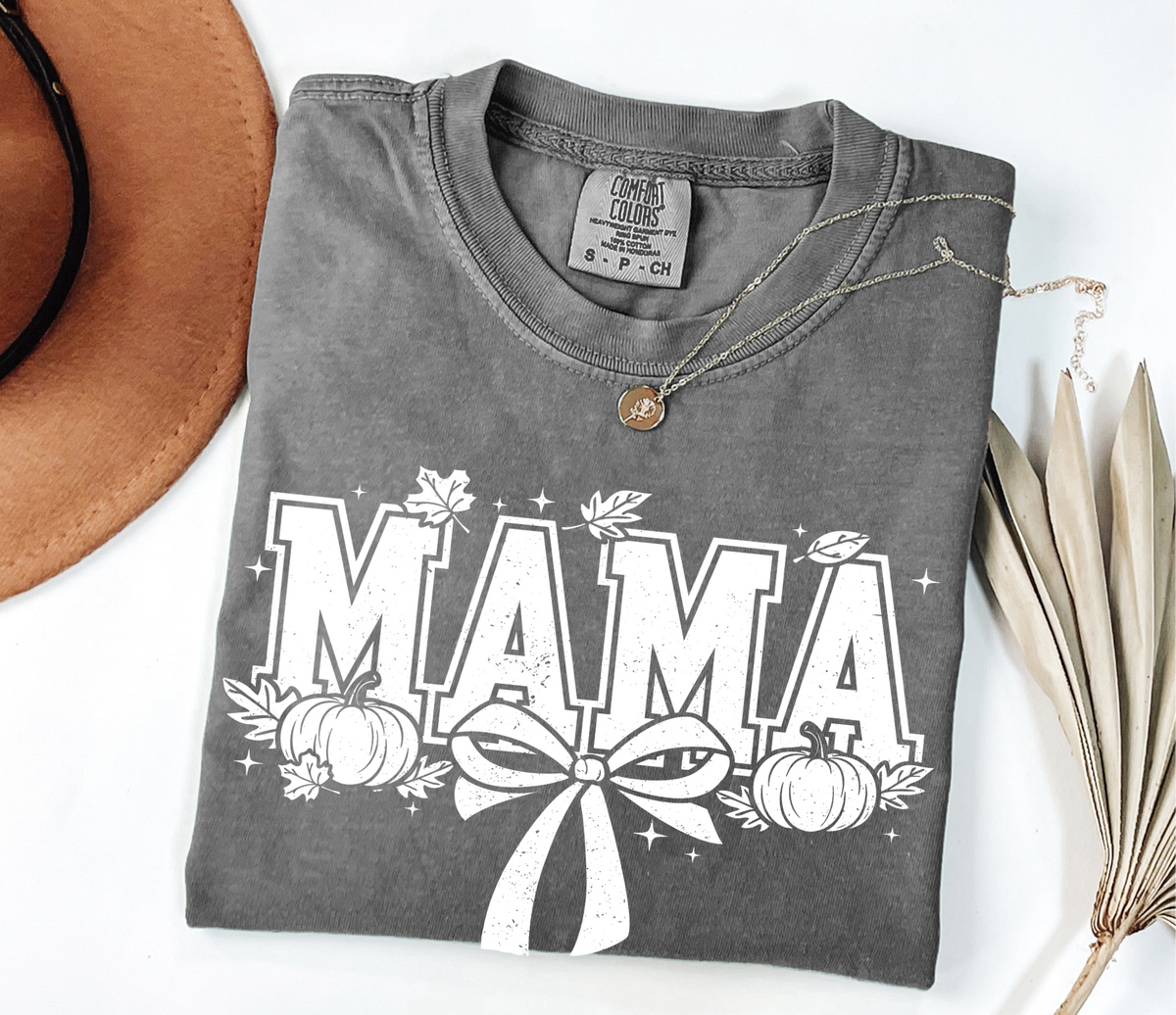Mama w/ Pumpkins - Pepper T-Shirt