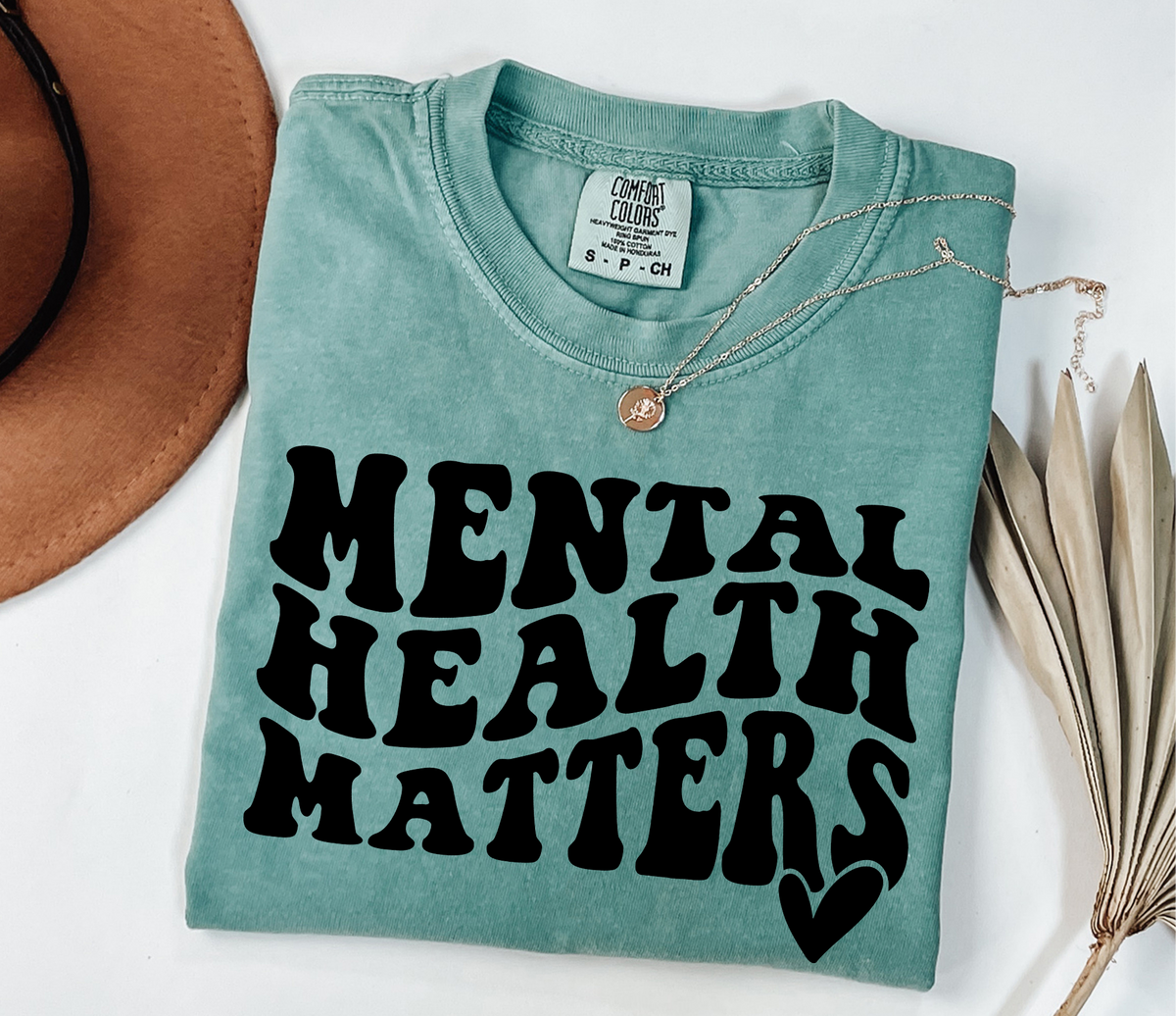 Mental Health Matters - Emerald T-Shirt