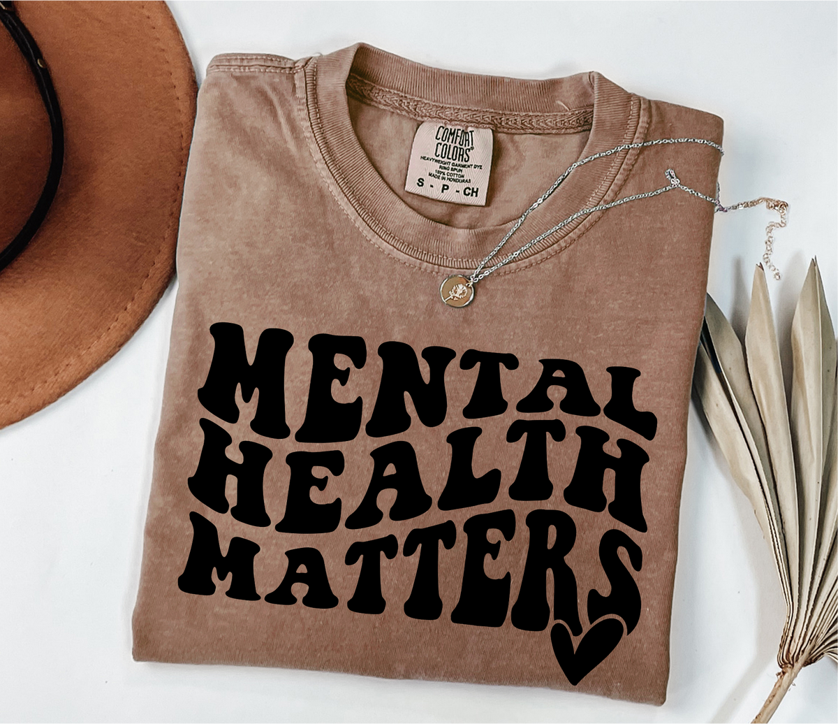 Mental Health Matters - Espresso T-Shirt
