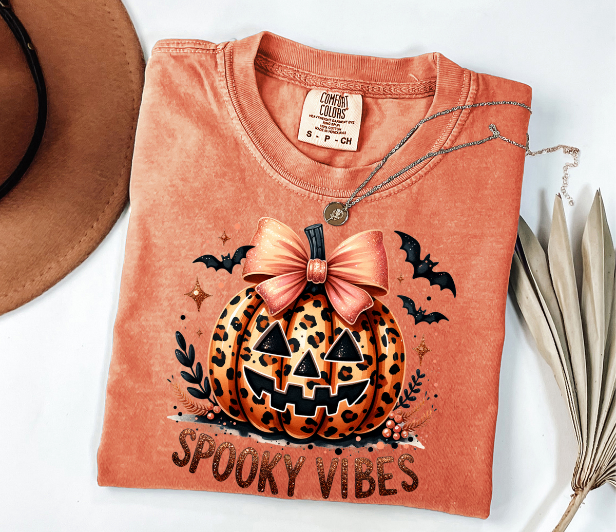 Spooky Vibes Pumpkin - Yam T-Shirt