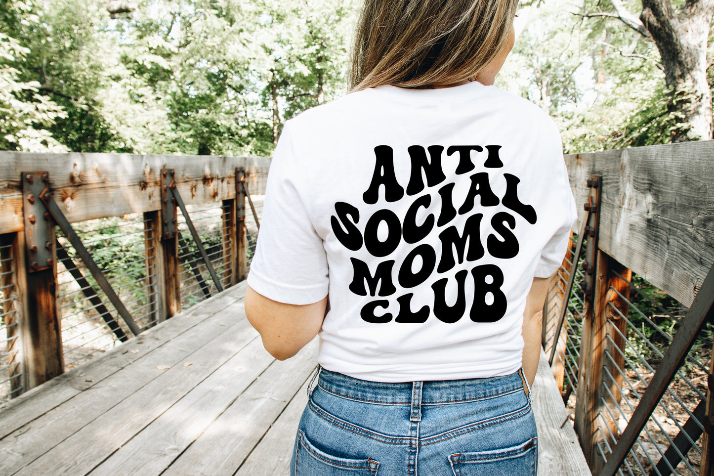 Anti Social Mom's Club Screen Print Transfer