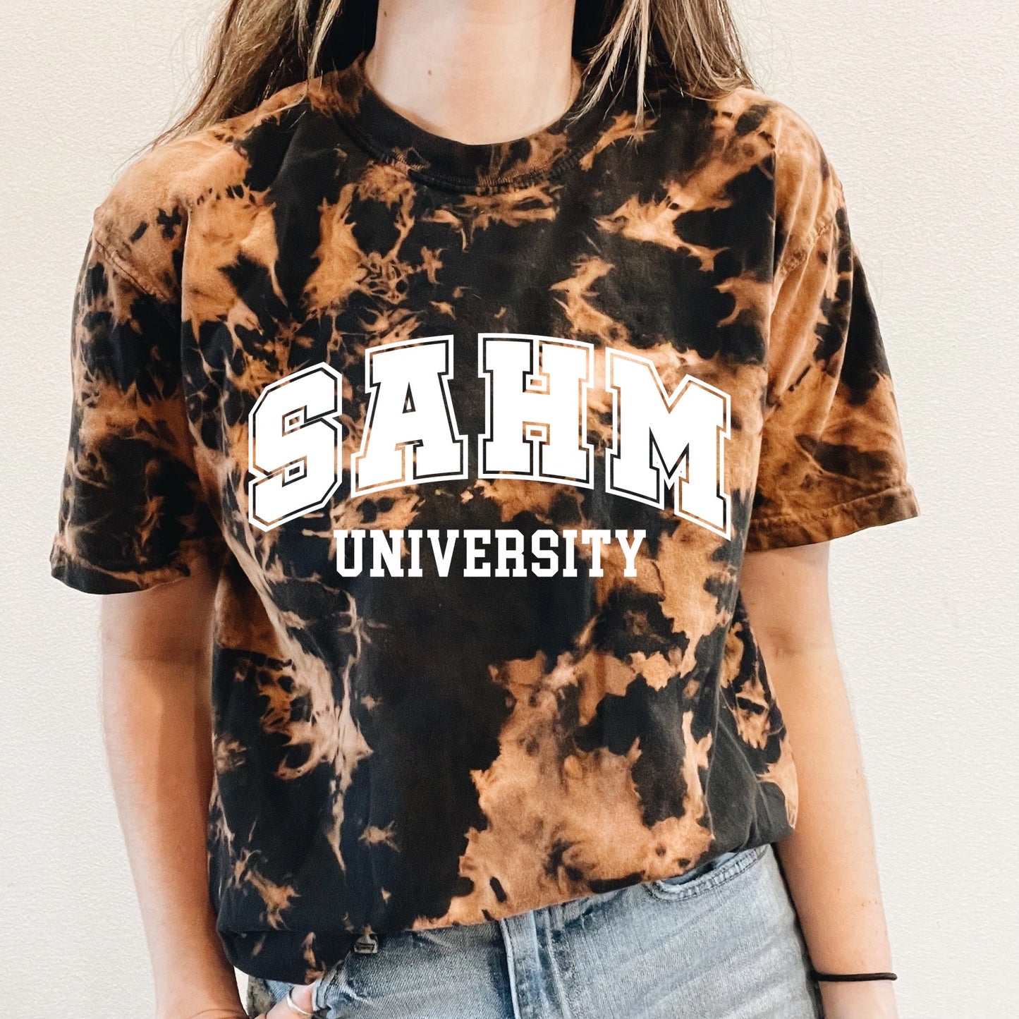 SAHM University (White) Screen Print Transfer