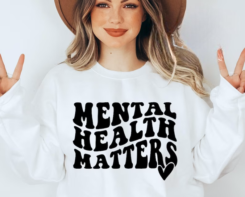 Mental Health Matters Screen Print Transfer