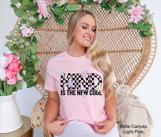 Kind is the New Cool - Light Pink T-Shirt