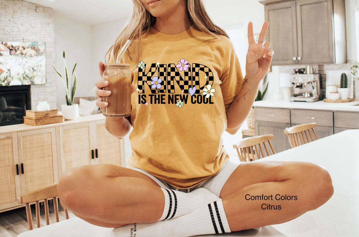 Kind is the New Cool - Citrus T-Shirt