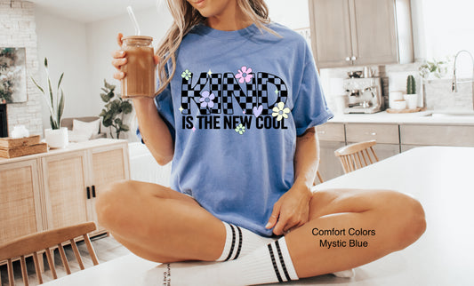 Kind is the New Cool - Mystic Blue T-Shirt