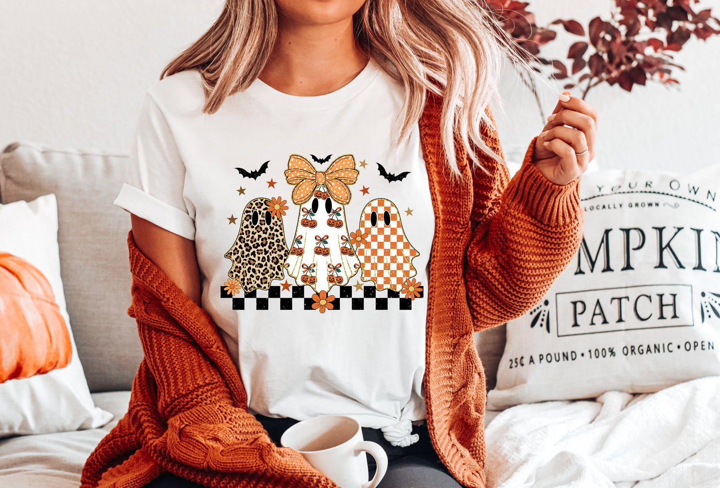 Cute Ghosts - White T-Shirt