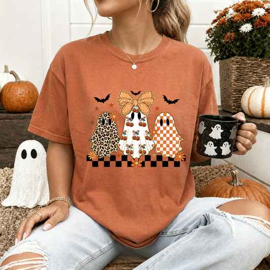 Cute Fall Ghosts - Yam T-Shirt
