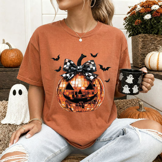 Disco Pumpkin Fall - Yam T-Shirt
