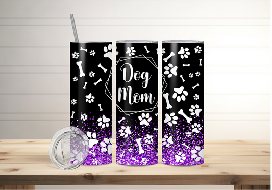 Dog Mom Sublimation Tumbler Print