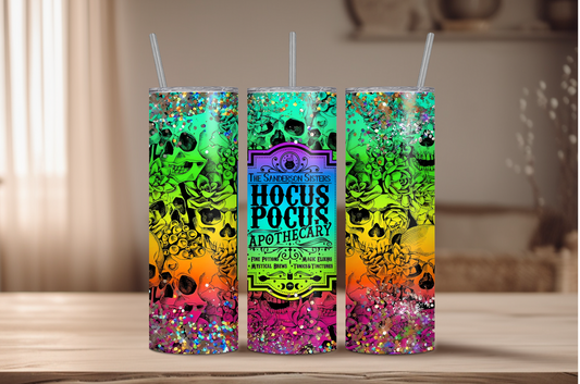 Hocus Pocus Apothecary Sublimation Tumbler Print