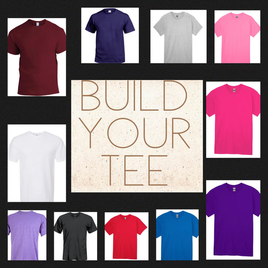 Build a Tee! Plain Shirts!