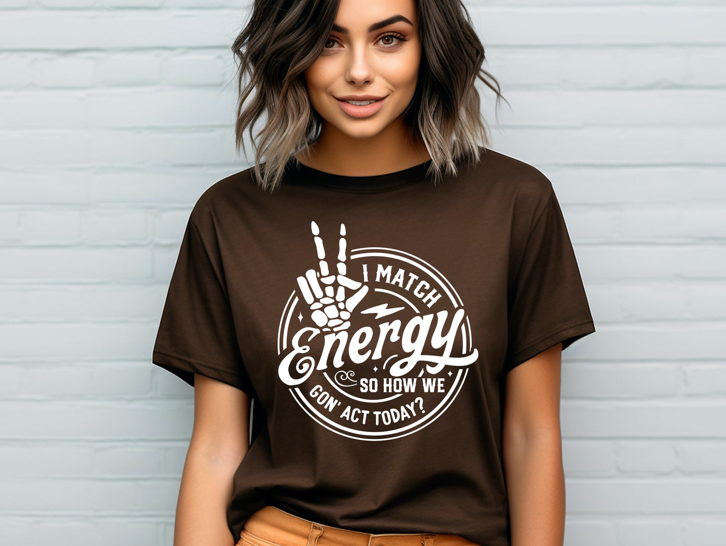 I Match Energy Screen Print Transfer