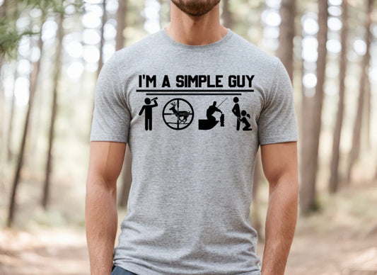 I'm a Simple Guy Screen Print Transfer