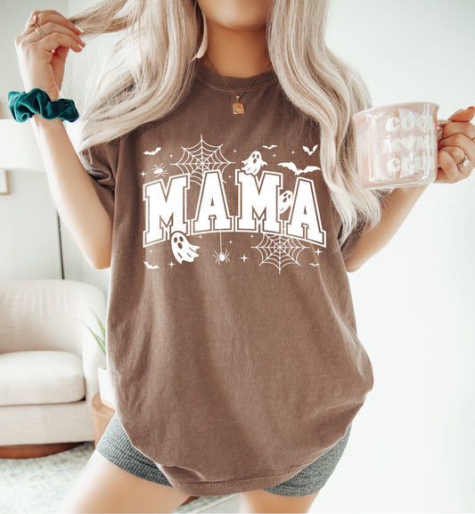Mama w/ Ghosts - Espresso T-Shirt