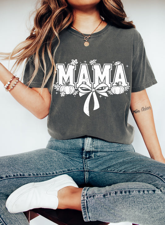 Mama w/ Pumpkins - Pepper T-Shirt
