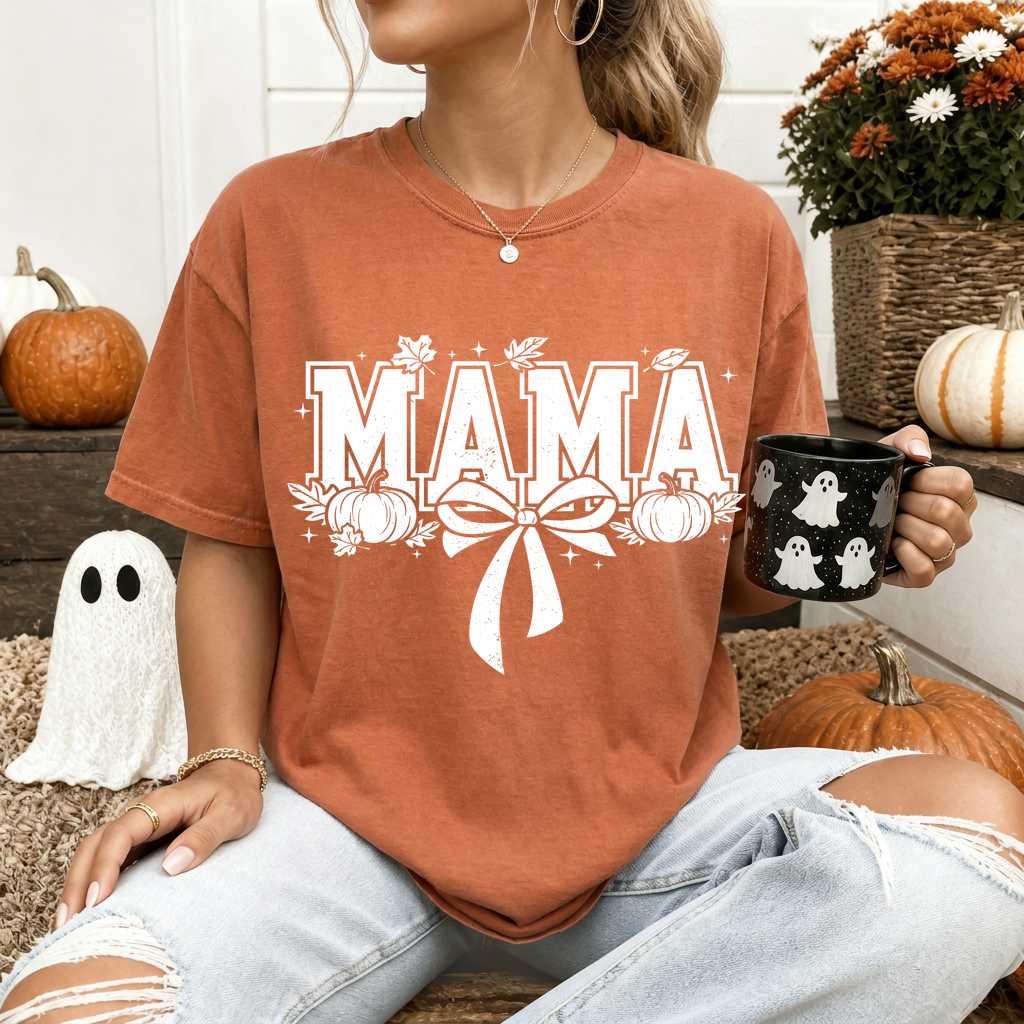 Mama w/ Pumpkins - Yam T-Shirt