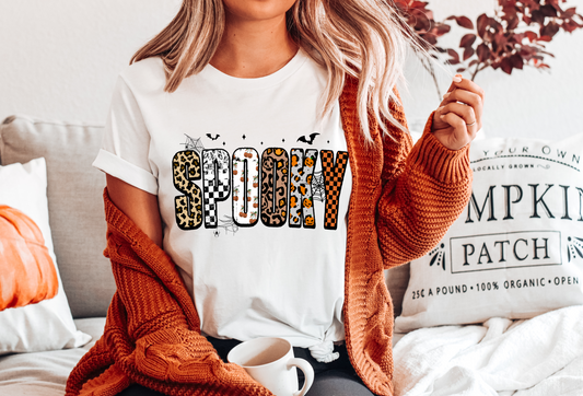 Spooky - White T-Shirt