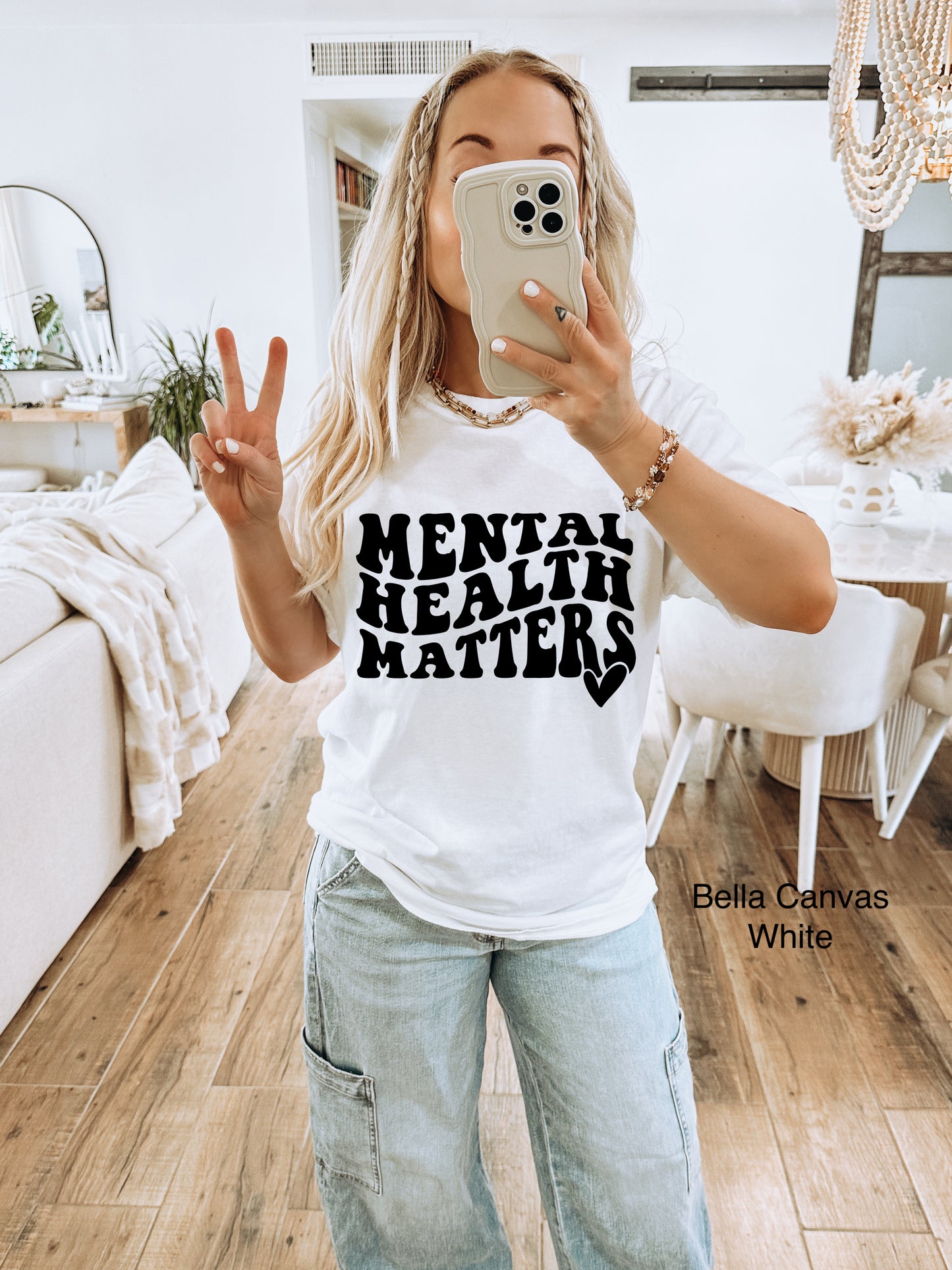 Mental Health Matters - White T-Shirt