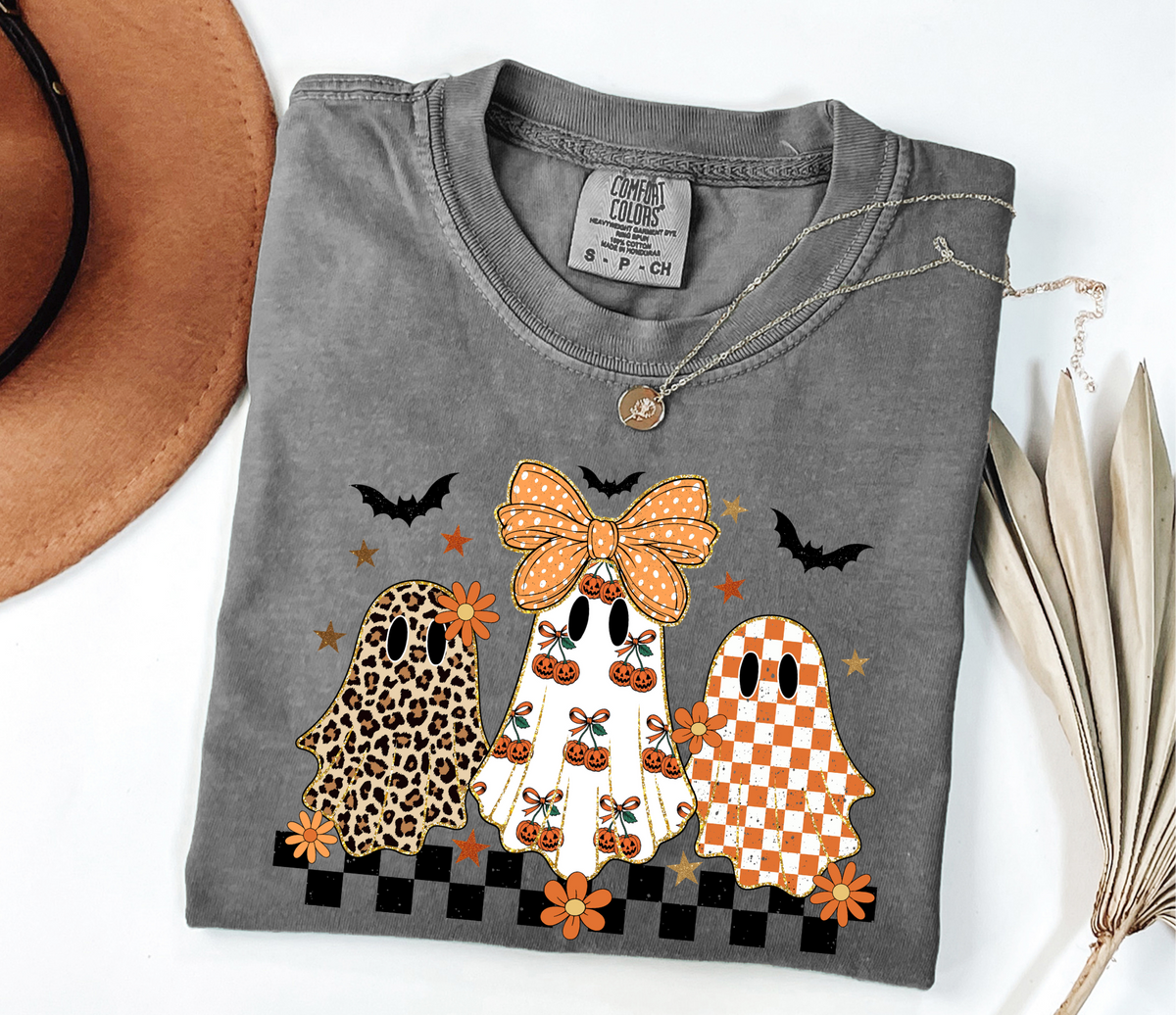 Cute Fall Ghosts - Pepper T-Shirt