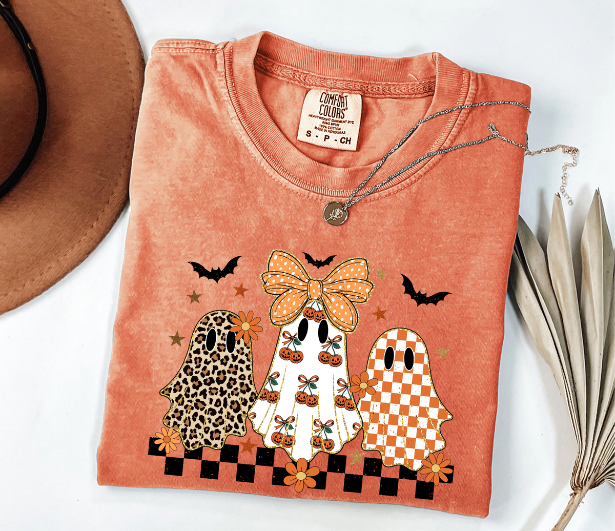 Cute Fall Ghosts - Yam T-Shirt