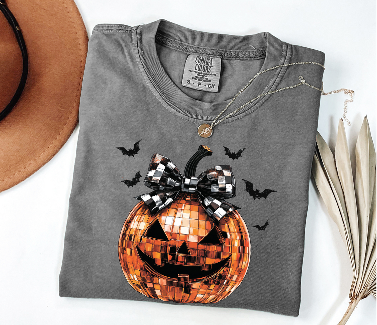 Disco Pumpkin Fall - Pepper T-Shirt