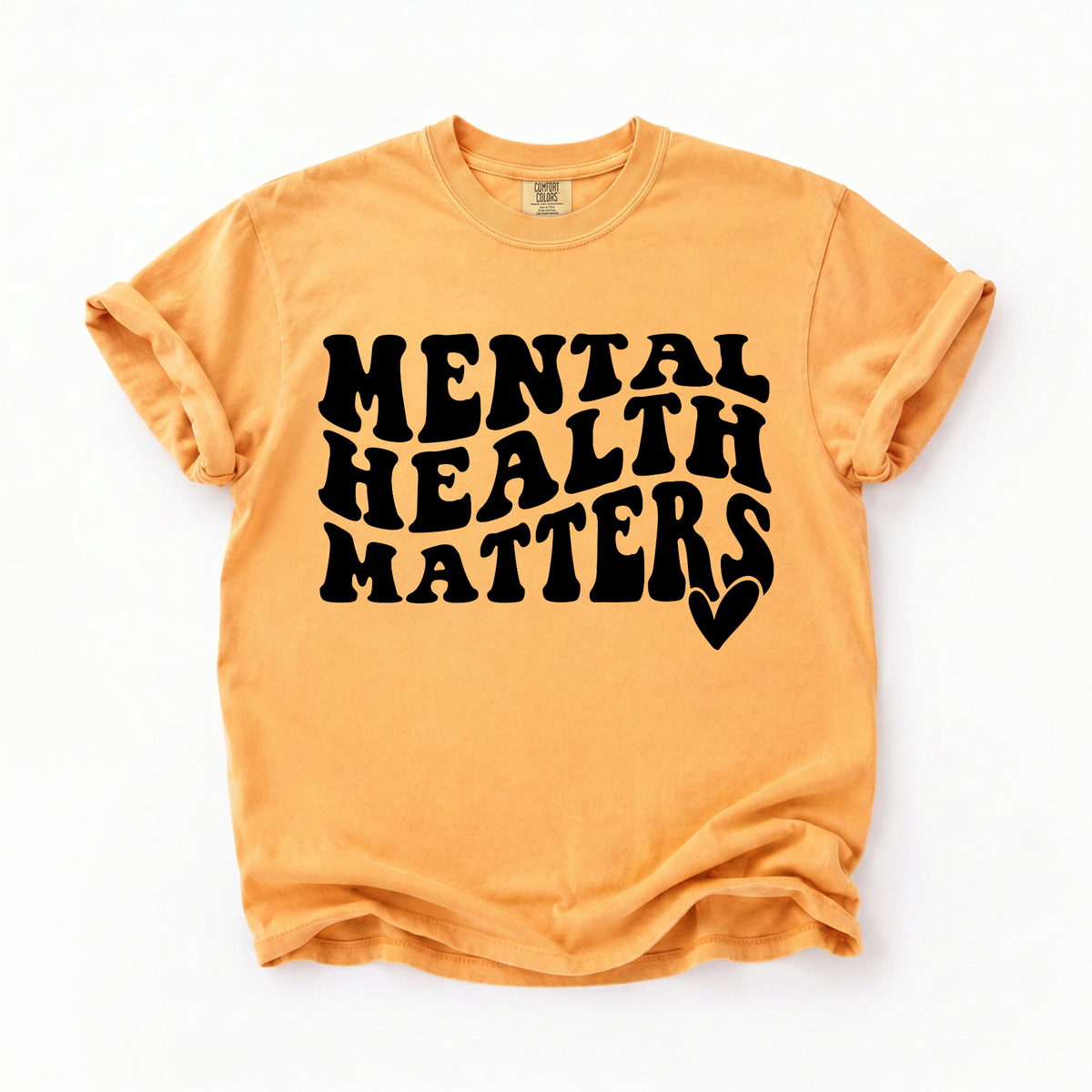 Mental Health Matters - Citrus T-Shirt