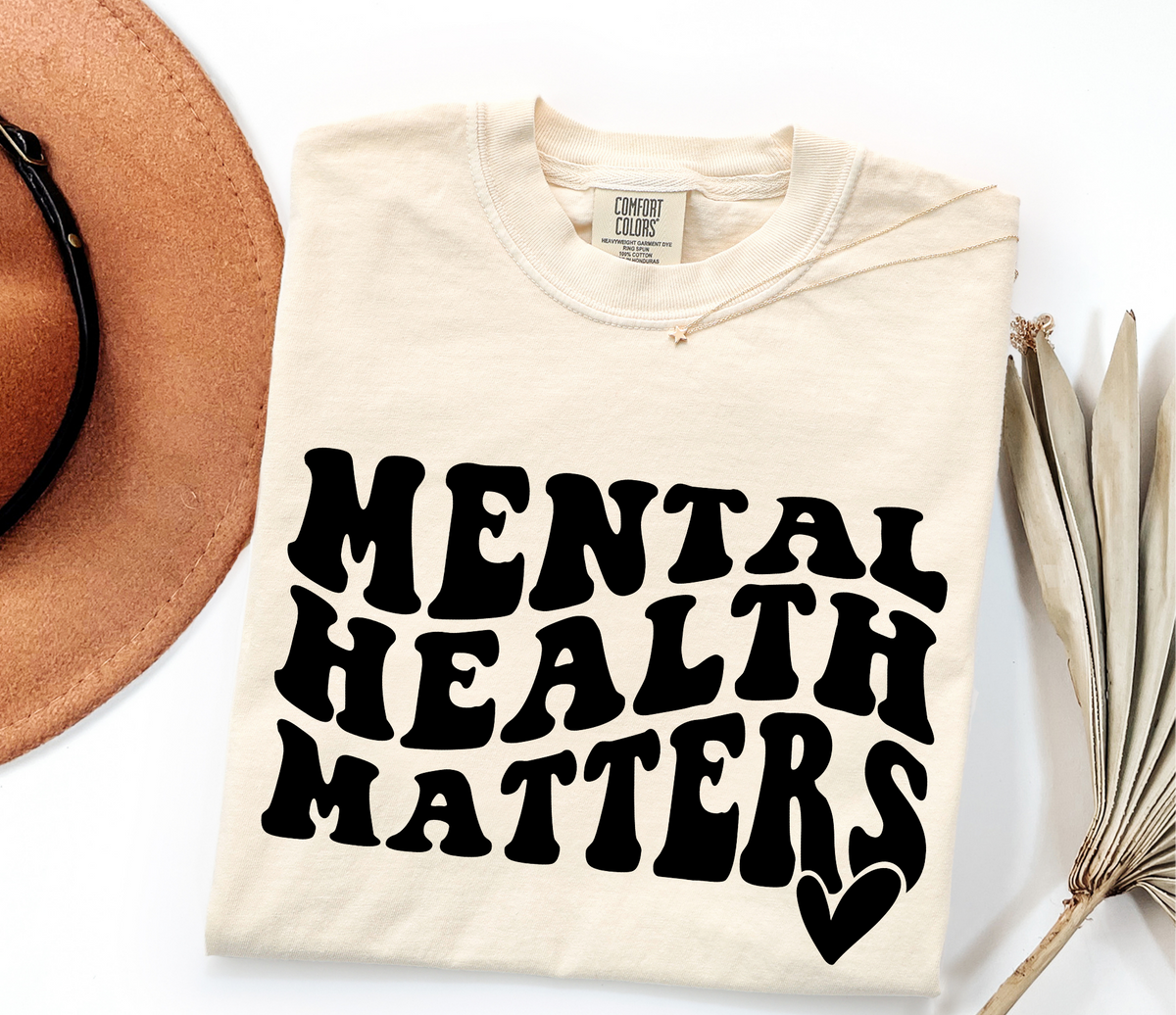 Mental Health Matters - Natural T-Shirt