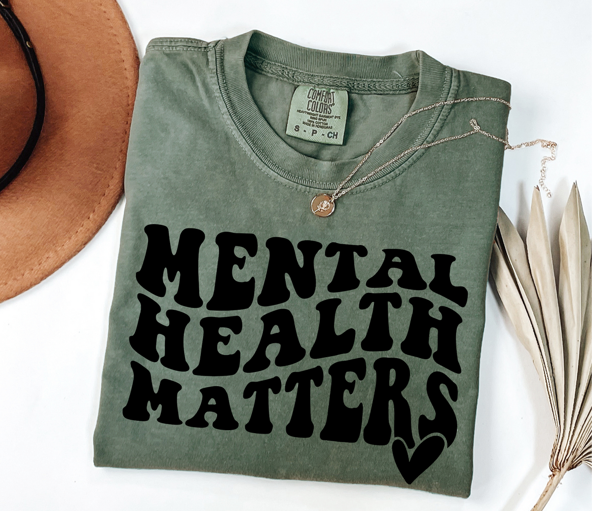 Mental Health Matters - Sage T-Shirt