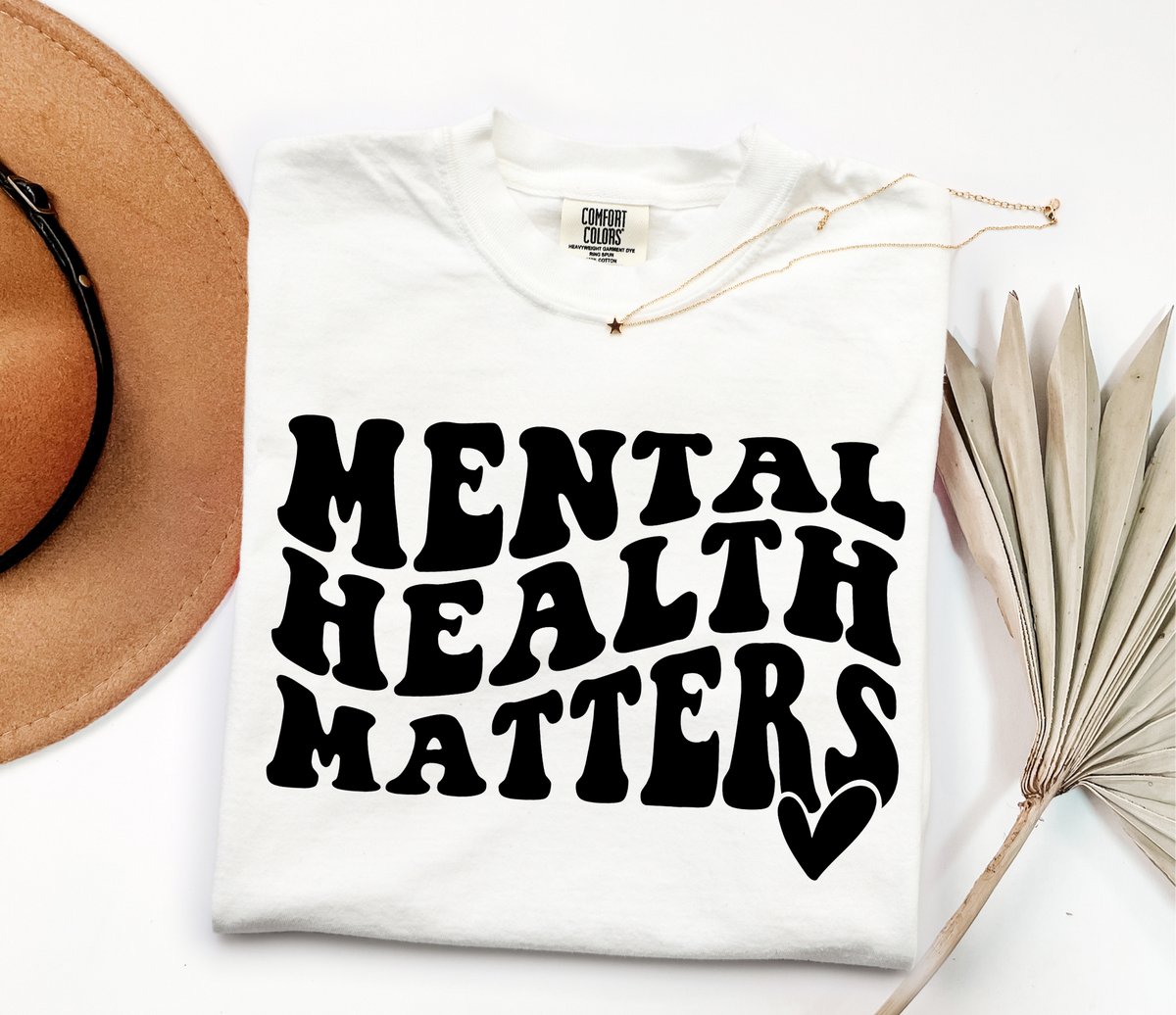 Mental Health Matters - White T-Shirt